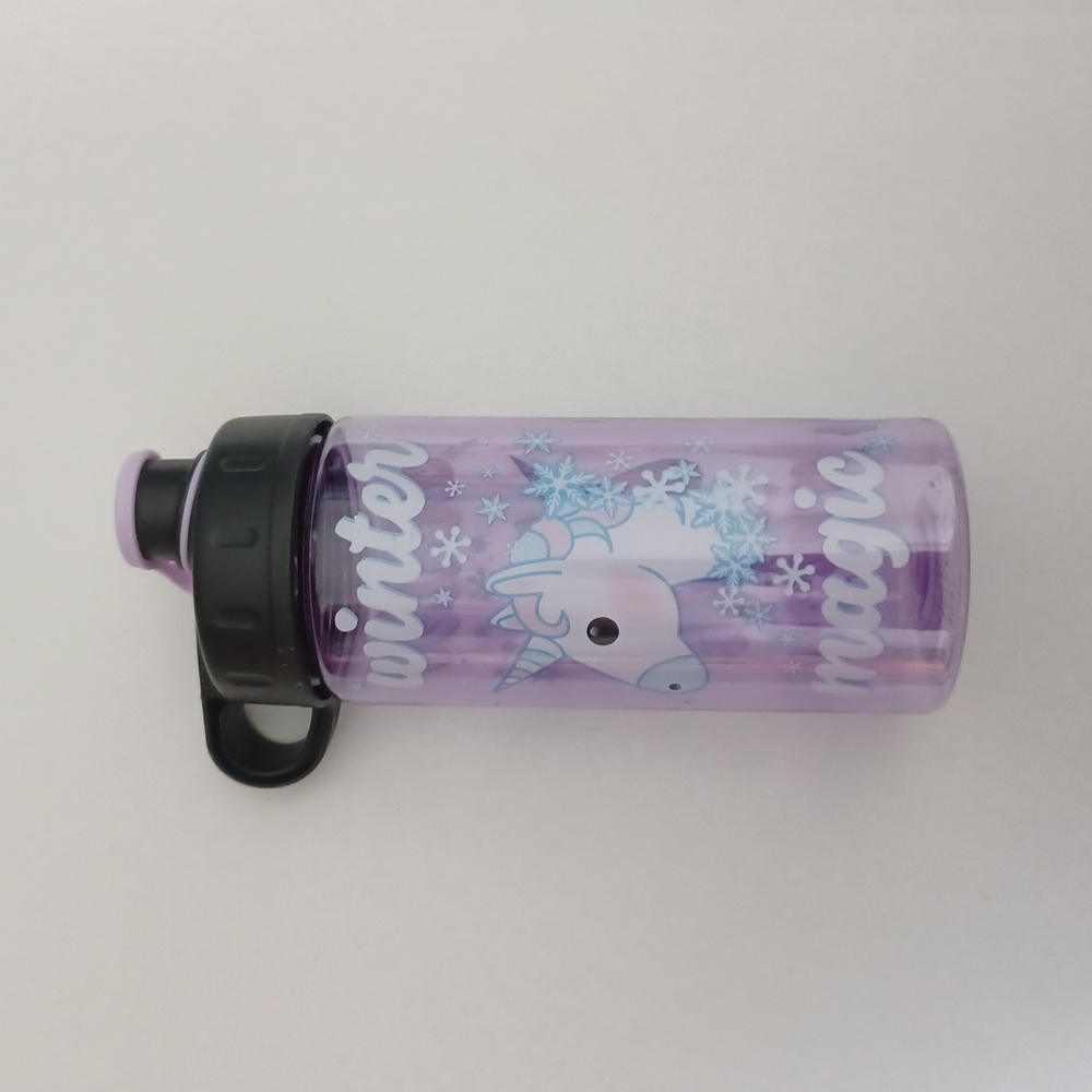 Unicorn 16 Oz. Reusable Plastic Water Bottle GUC Cool Gear Inc. Stocking stuffer
